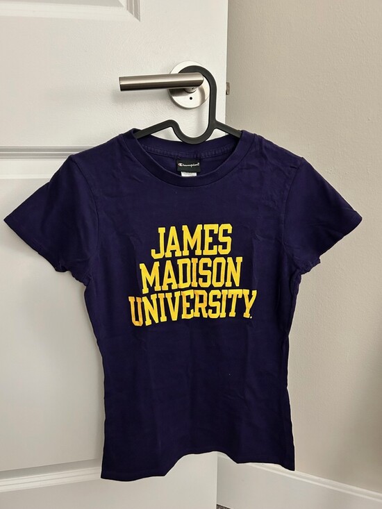 Champion Women's Small T-shirt James Madison University Short Sleeve - Picture 1 of 8